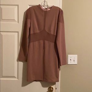 Mauve Fitted Dress